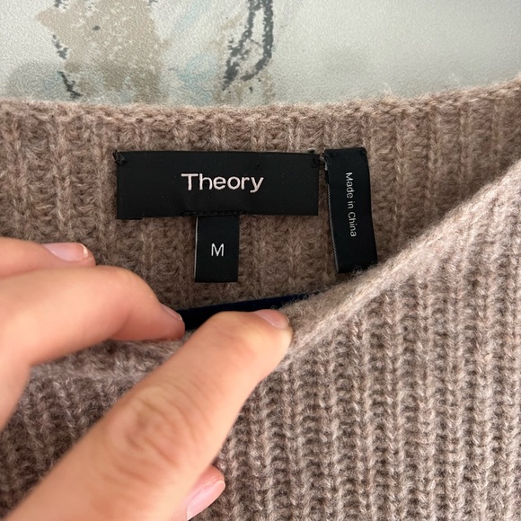 Theory Wool Boatneck Sweater Dress - Picture 3 of 4